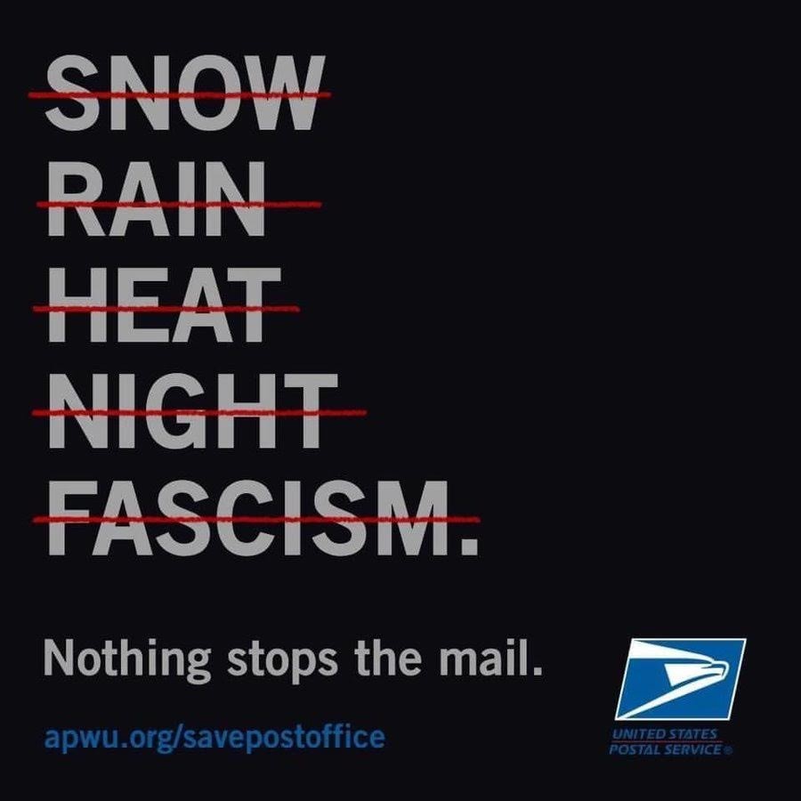 Nothing stops the mail